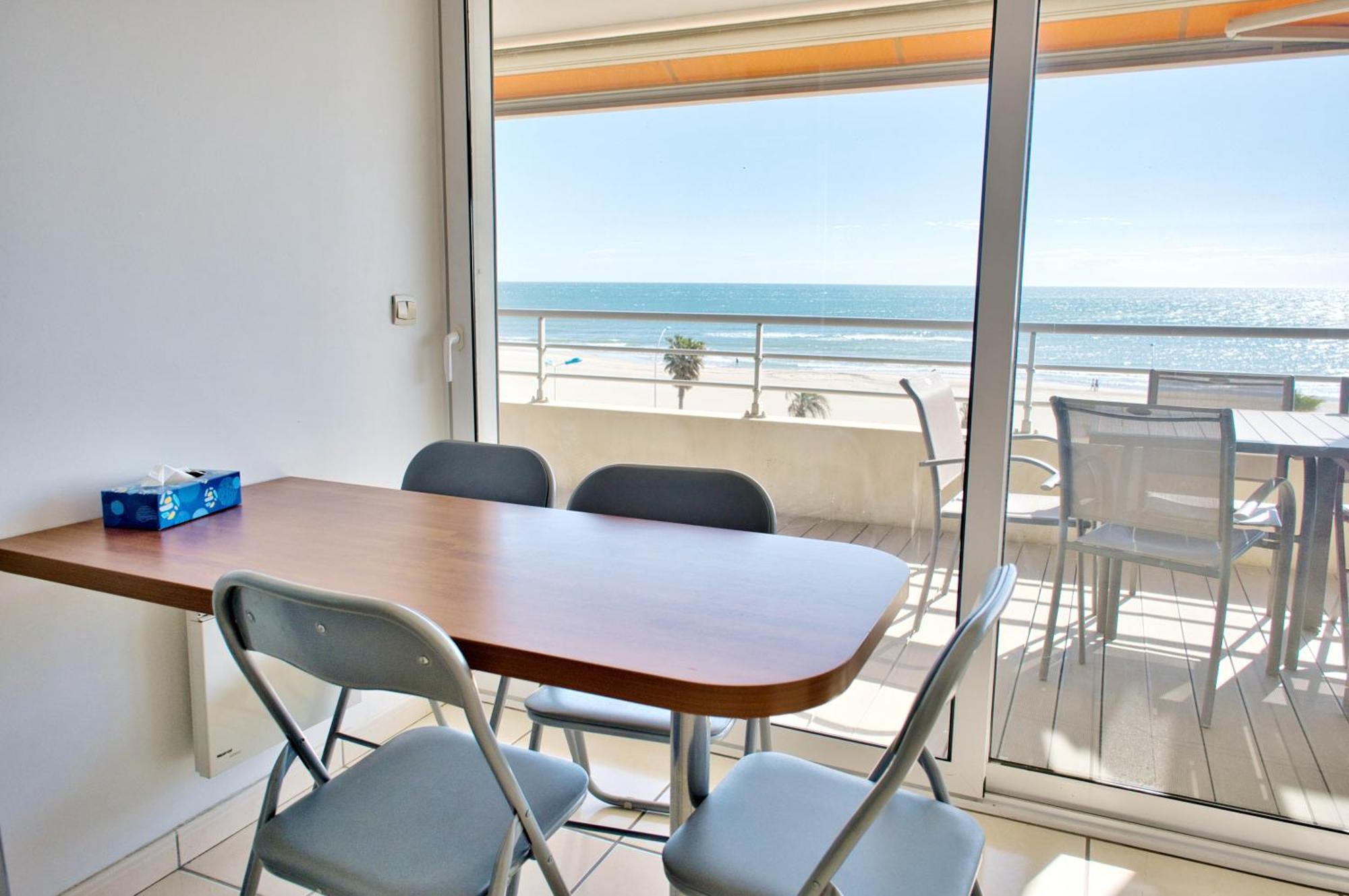 Le Palais Dete T4 6-8 115M2 Grand Standing Garage Carplug Apartment Canet-en-Roussillon Bagian luar foto
