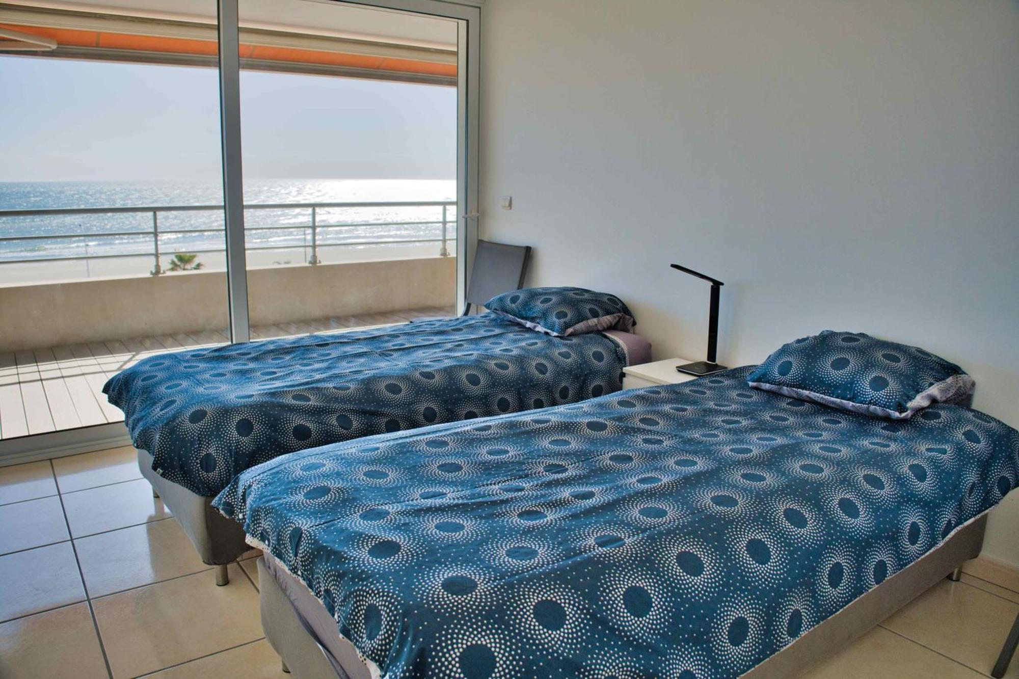 Le Palais Dete T4 6-8 115M2 Grand Standing Garage Carplug Apartment Canet-en-Roussillon Bagian luar foto